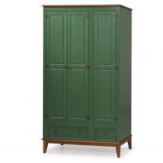 Ref. 4603 -Armário 3 Portas  – Verde